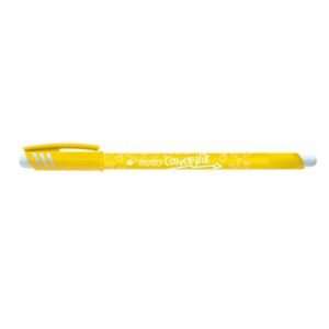 Penna TRATTO CANCELLIK cancellabile Giallo cf.12 pz