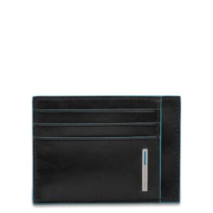 Porta carte di credito in pelle Blue Square PP2762B2R