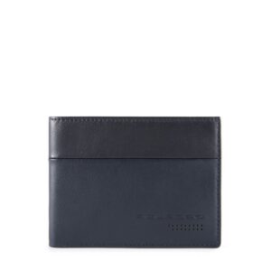 Portafoglio PIQUADRO uomo con portamonete Blu PU257UB00R