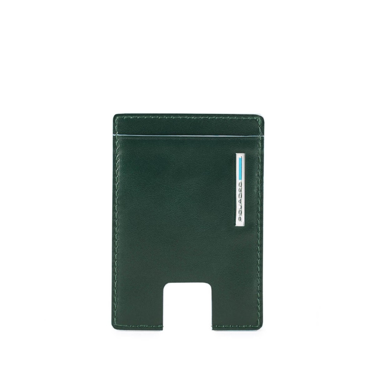 Porta carte di credito PIQUADRO Blue Square Verde PP4768B2R