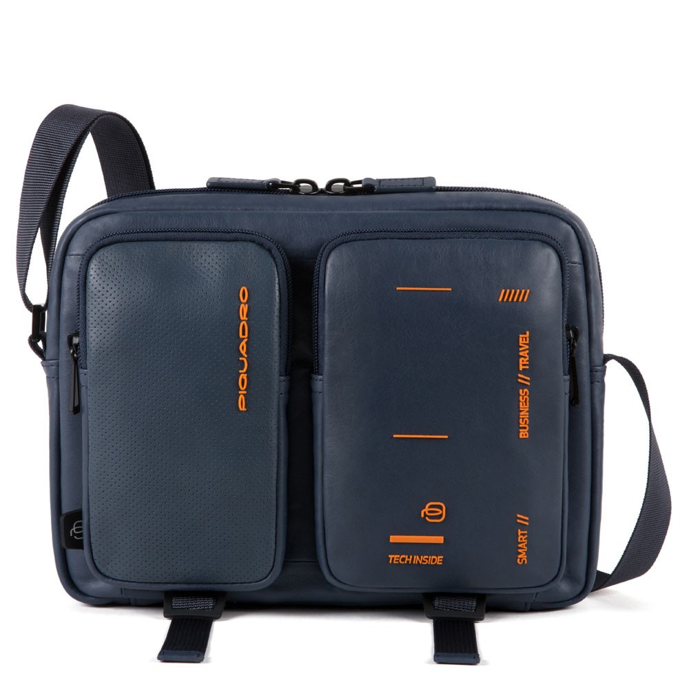 Tracolla PIQUADRO crossover Kyoto Blu CA4926S106 | VecaScuolaUfficio