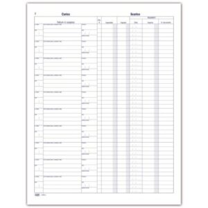 Registro Delle Fatture In Sospeso - Registro - 45 Pagine Buffetti