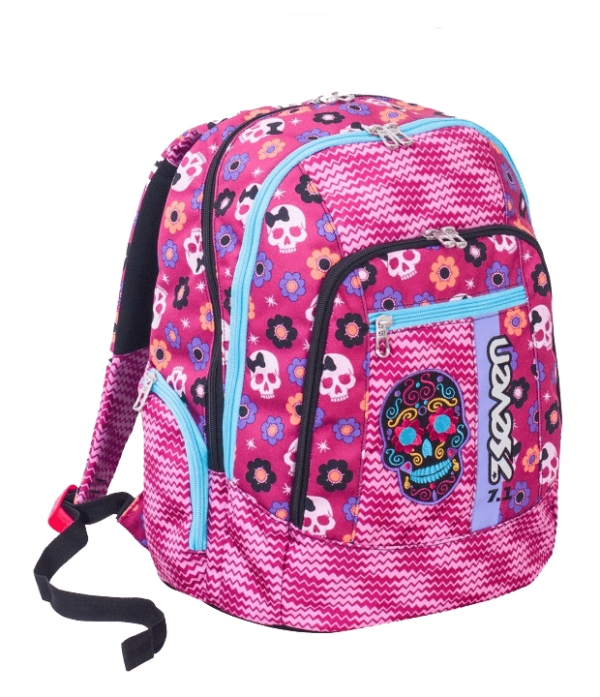 zaino scuola Seven advanced mexi girl rosa, 30 lt