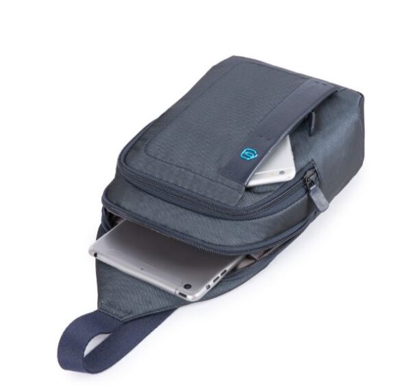 Monospalla PIQUADRO porta iPad®mini ChevronBlu CA4177P16