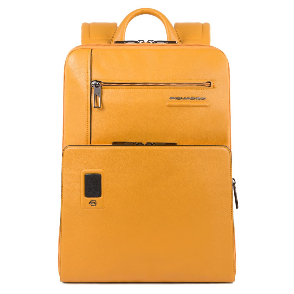 Zaino PIQUADRO sottile espandibile Akron Giallo CA5102AO | VecaScuolaUfficio