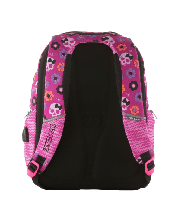 zaino scuola Seven advanced mexi girl rosa, 30 lt