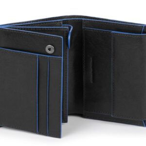 Portafoglio uomo verticale Blue Square PU1740B2S NERO