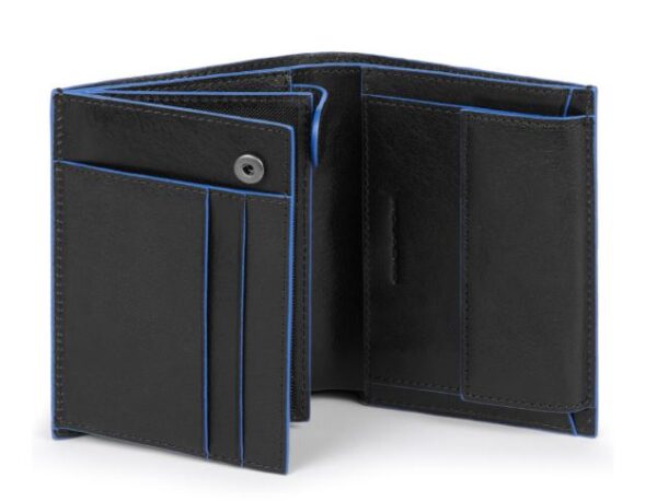 Portafoglio uomo verticale Blue Square PU1740B2S NERO