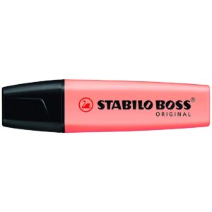 Evidenziatore STABILO BOSS Pastel Rosa pesca 70/126