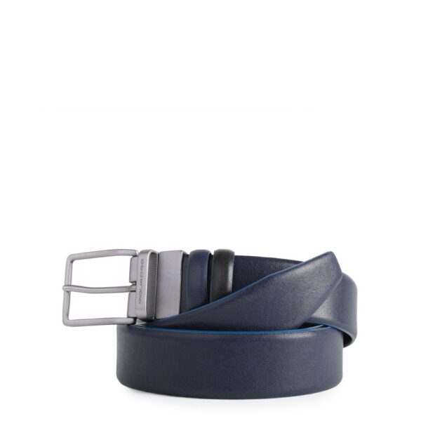 Cintura PIQUADRO uomo reversibile Blue Square Special CU4878B2S