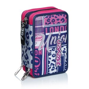 Astuccio tre cerniere SEVEN Cheer Girl | VecaScuolaUfficio