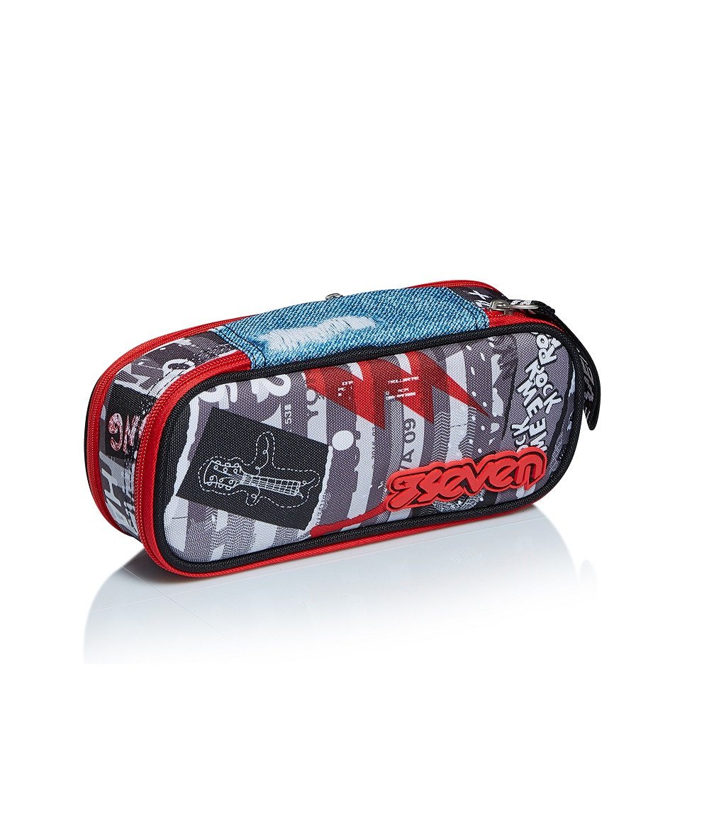 Kit scuola Seven Advanced + trolley Carrello porta zaino e diario urban rock