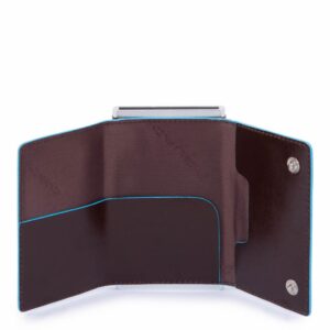 Compact wallet per banconote e carte di credito Blue Square PP4891B2R
