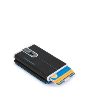 Compact wallet per banconote e carte di credito Blue Square PP4891B2R