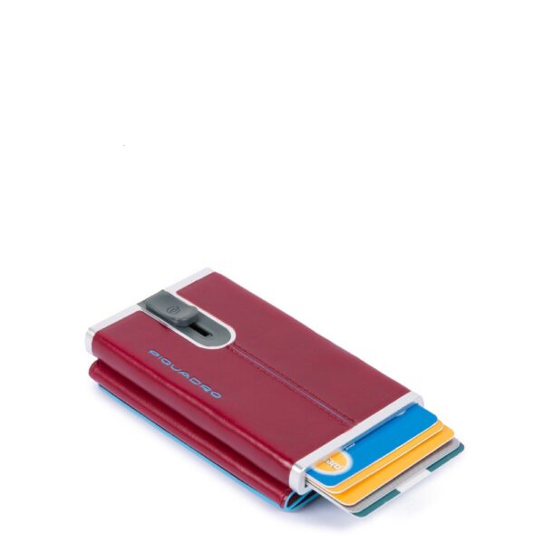 Compact wallet per banconote e carte di credito Blue Square PP4891B2R