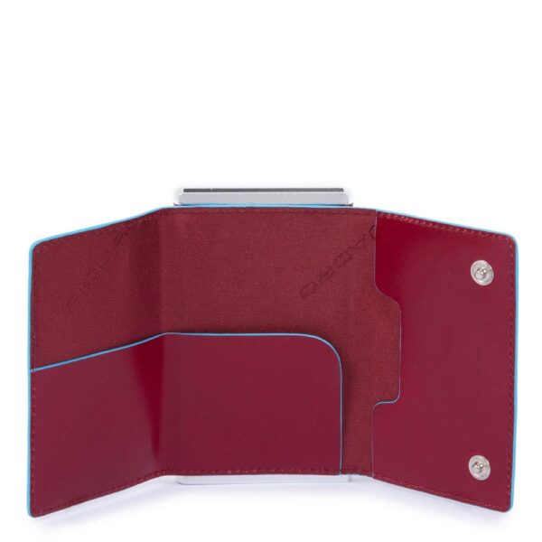 Compact wallet per banconote e carte di credito Blue Square PP4891B2R