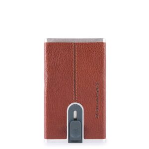 Compact wallet per banconote e carte di credito Black Square PP4891B3R