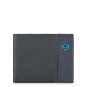 Portafoglio PIQUADRO uomo Chevron blu PU3891P16