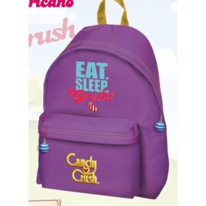 Zaino Candy Crush Americano Viola