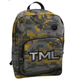 Zaino TML organizzato Pixel Grigio-giallo