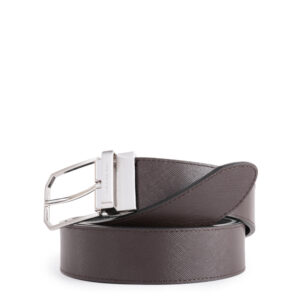 Cintura PIQUADRO uomo reversibile Nero-testa di moro CU5262C74