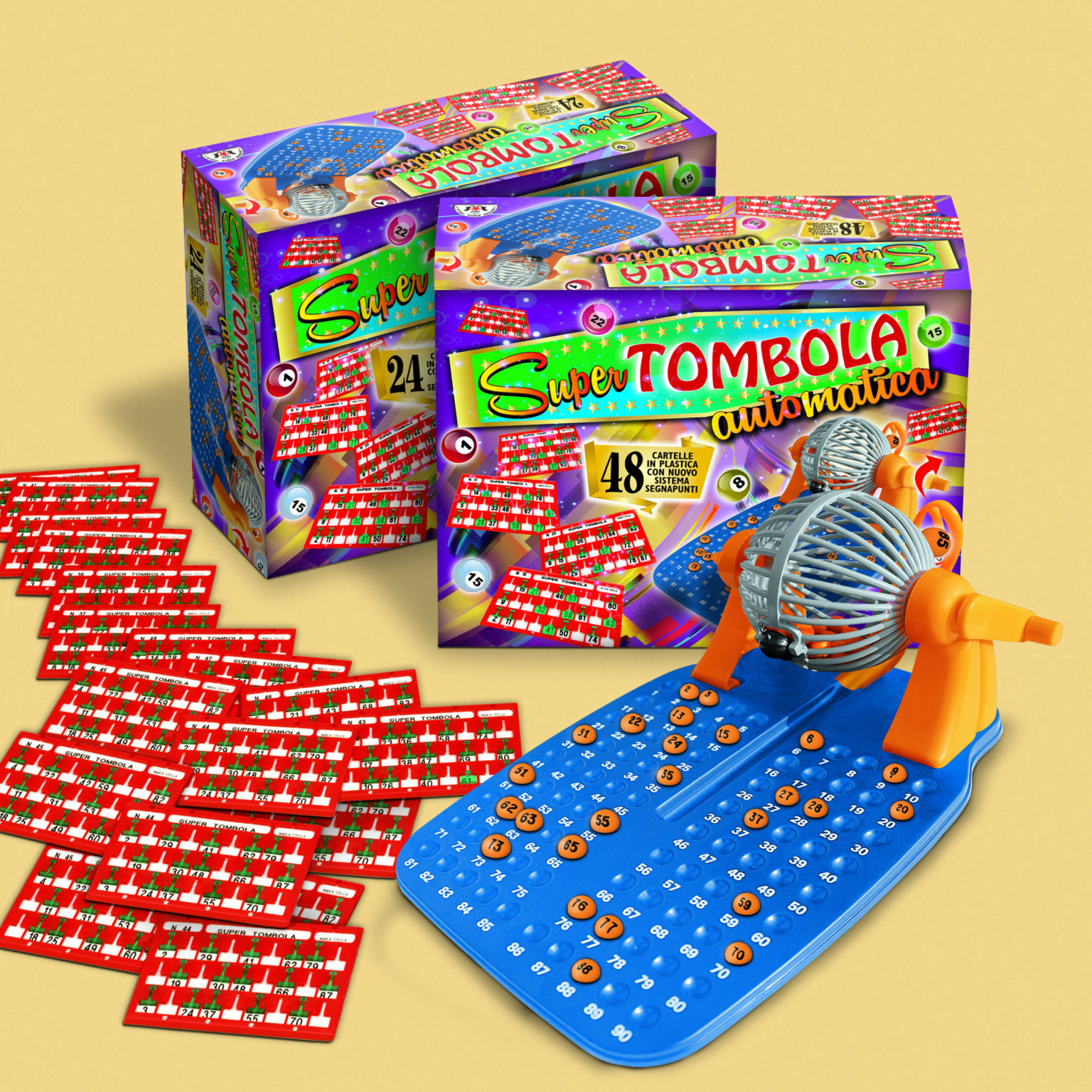 Gioco in scatola TOMBOLA AUTOMATICA Gioco in scatola TOMBOLA AUTOMATICA