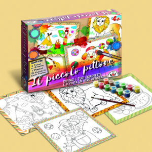 Gioco in scatola IL PICCOLO PITTORE
