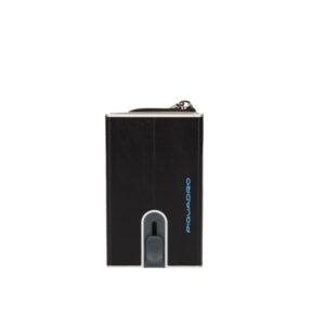 Portacards PIQUADRO Blue Square Nero PP5359B2R