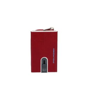 Portacards PIQUADRO Blue Square Rosso PP5359B2R
