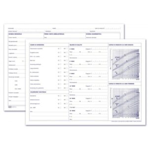 Scheda BUFFETTI per pediatri 17x24 cm