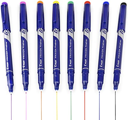 Pennarelli Cancellabili Frixion Fineliner Pilot GIALLO