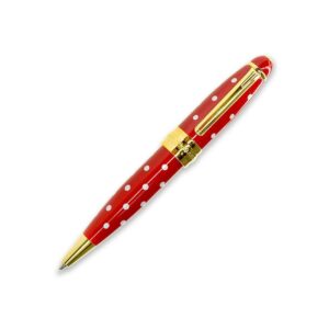 Minipenna CAMPO MARZIO a sfera con pois Rosso