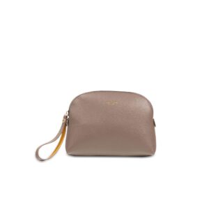 Pochette CAMPO MARZIO piccola con centurino da polso Tortora