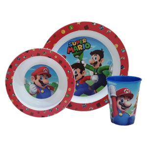 Set pappa 3 pezzi Super Mario