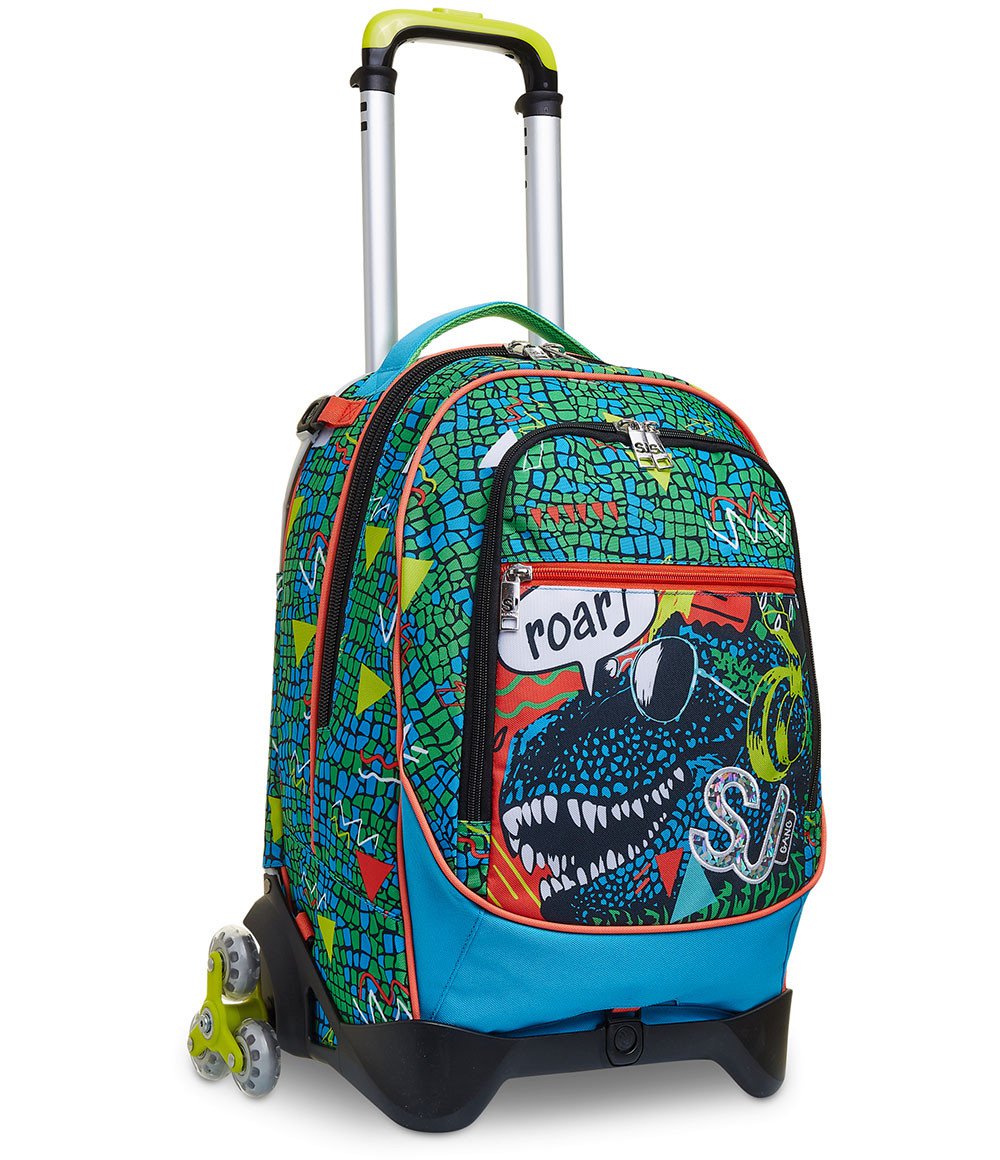 Trolley SEVEN Jack 3 ruote Animali da SJ Boy | VecaScuolaUfficio
