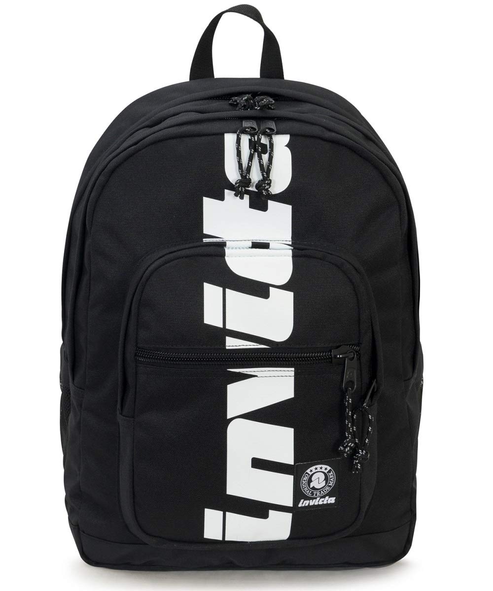 ZAINO INVICTA JELEK LOGO Nero | VecaScuolaUfficio