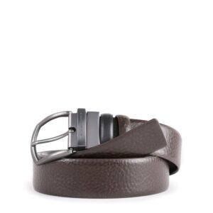 Cintura PIQUADRO uomo reversibile Nero-marrone CU4564C42
