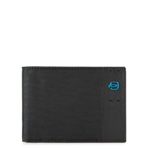 Portafoglio PIQUADRO uomo Chevron nero PU1392P16