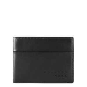 Portafoglio PIQUADRO uomo con portamonete Nero PU257UB00R