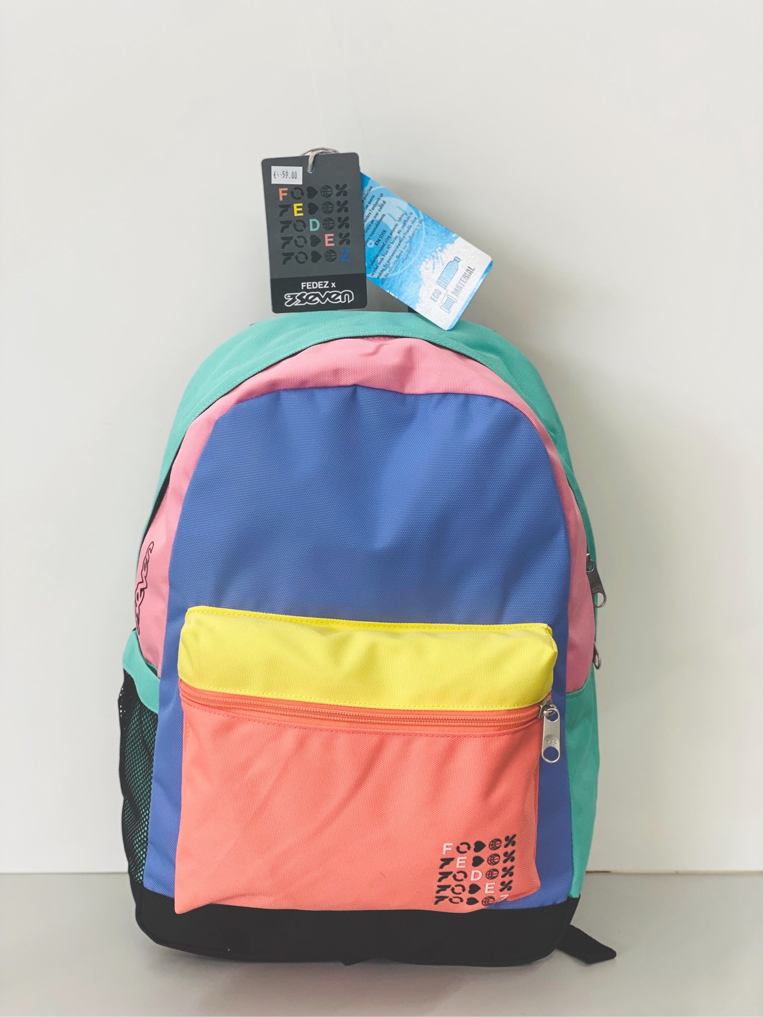 Zaino SEVEN MONOSCOMPARTO FEDEZ X SEVEN | VecaScuolaUfficio
