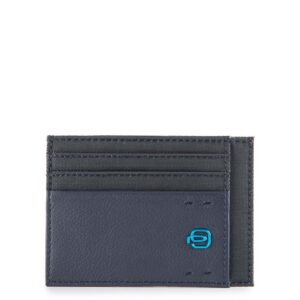 Porta carte PIQUADRO P16 Chevron-blu PP2762P16