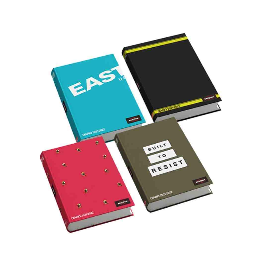 Diario EASTPAK 2021/2022 10 mesi medium Nero | VecaScuolaUfficio