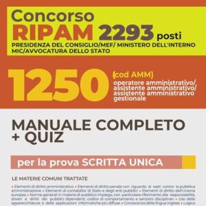 Concorso RIPAM. 2293 posti MEF