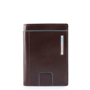 Porta carte PIQUADRO Blue Square Mogano PP4769B2R