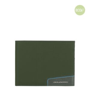 Portafoglio PIQUADRO uomo Ryan Verde PU1241RYR
