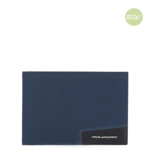 Portafoglio PIQUADRO uomo Ryan Blu PU1392RYR