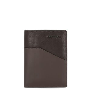 Portafoglio PIQUADRO uomo verticale Testa di moro PU1393S116R