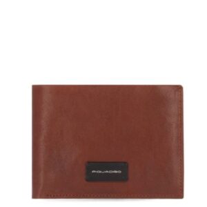 Portafoglio PIQUADARO uomo Harper Cuoio PU5760APR