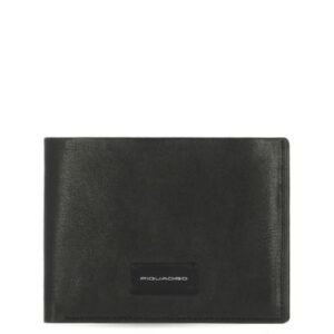 Portafoglio PIQUADARO uomo Harper Nero PU5760APR