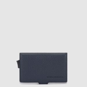 Portacards PIQUADRO in metallo Modus Blu PP5649MOSR